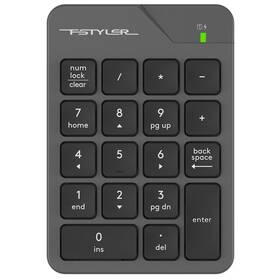 Klávesnice A4Tech FSTYLER, numerická šedá


