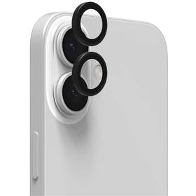 Ochranné sklo čočky fotoaparátu ZAGG InvisibleShield Premium GL (CameraRings) na Apple iPhone 17/16/16 Plus černé

