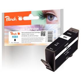 Inkoustová náplň Peach HP 364, 355 stran černá

