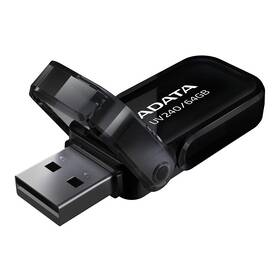 USB Flash ADATA Dash Drive UV240 64GB černý

