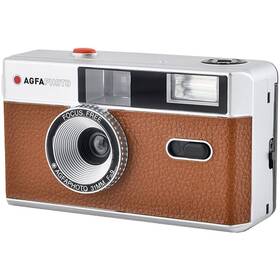 Analogový fotoaparát AgfaPhoto Analogue Photo Camera hnědý


