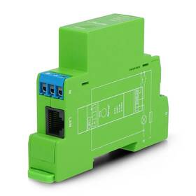 Modul Shelly Pro Dimmer 1PM, stmívací modul, LAN, WiFi, Bluetooth zelený

