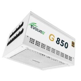 Zdroj Evolveo G850 White 850W 80+ Gold, ATX 3.1 bílý

