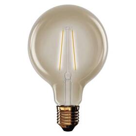 Žárovka LED EMOS Vintage globe, 4,5W, 420lm, E27, teplá bílá 

