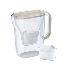 Filtrační konvice BRITA Style Essential 2,4 l + filtr Maxtra Pro, 2 ks béžová

