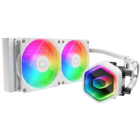 Vodní chladič Cooler Master MasterLiquid 240 Core II White bílý


