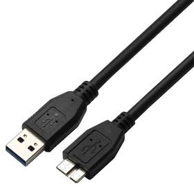Kabel GoGEN USB A/micro USB B 3.0, 0,5m černý

