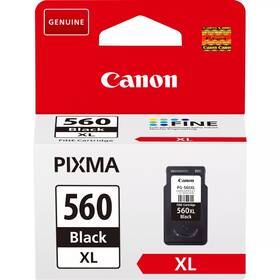 Inkoustová náplň Canon PG-560XL, 400 stran černá


