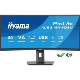 Monitor IIYAMA ProLite XCB3494WQSU-B1 černý

