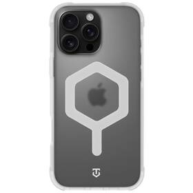 Kryt na mobil Tactical MagForce Hexagon na Apple iPhone 16 Pro Max bílý/průhledný

