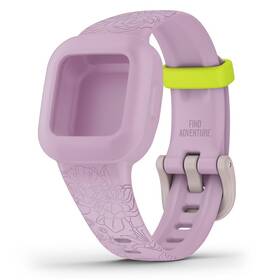 Řemínek Garmin vívofit junior3 - Lilac Floral fialový

