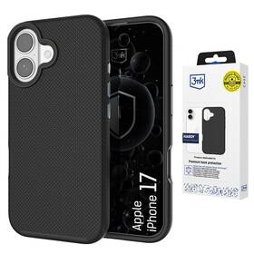 Kryt na mobil 3mk HARDY Shockproof MagCase na Apple iPhone 17 černý

