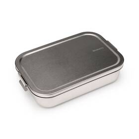 Jídelní box Brabantia Bento Make & Take L, matt steel nerez


