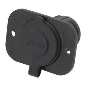 Zásuvka Compass 07393 12/24V s krytem 

