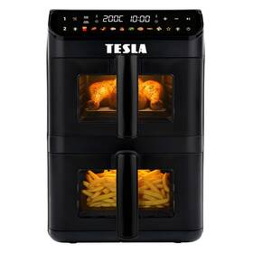 Fritéza horkovzdušná Tesla DualZone Q670 XXL černá

