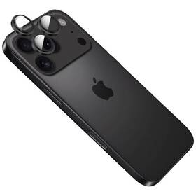 Ochranné sklo čočky fotoaparátu FIXED Armor Camera Glass na Apple iPhone 17 Pro/Pro Max černé

