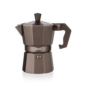 Moka konvice BANQUET CAMPI Dark Brown 

