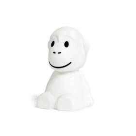 Dětská LED lampička Mr Maria Opička bílá barva
