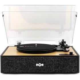 Gramofon Marley Rise Up černý/hnědý

