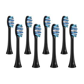 Náhradní hlavice TrueLife SonicBrush Clean-series heads Whiten black 8 pack černá

