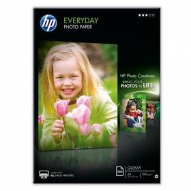 Fotopapír HP Everyday Glossy, lesklý, bílý, A4, 200 g/m2, 100 ks bílá barva
