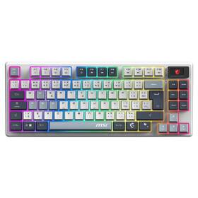 Klávesnice MSI FORGE GK600 TKL Wireless, CZ/SK šedá

