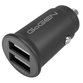 Adaptér do auta GoGEN CH 23, 2x USB 4,8A max (2x2,4A), max. 24W 
