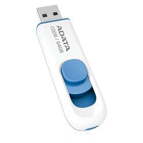 USB Flash ADATA Classic C008 64GB bílý

