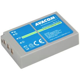 Baterie Avacom Olympus BLS-5, BLS-50 Li-ion 7.2V 1050mAh 7.6Wh šedá

