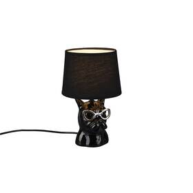 Stolní lampička Reality DOSY Table lamp černá

