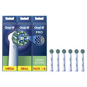 Náhradní hlavice Oral-B Pro Cross Action (6 ks) 

