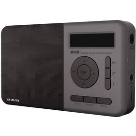 Radiopřijímač s DAB+ AIWA RD-40DAB černý/šedý

