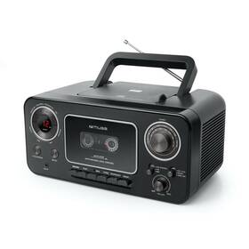Radiomagnetofon s CD MUSE M-182RDC černý

