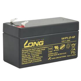 Olověný akumulátor Long 12V 1,2Ah F1 (WP1.2-12) 

