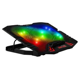 Chladící podložka pro NTB Evolveo Ania 5RGB černá

