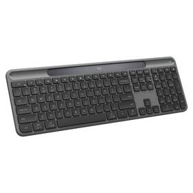 Klávesnice Logitech Signature Slim Solar+, US šedá

