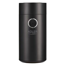 Kávomlýnek Adler AD4446bs černý/stříbrný

