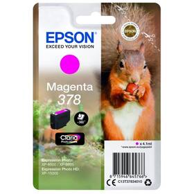 Inkoustová náplň Epson 378, 360 stran purpurová

