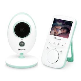 Dětská elektronická chůva TrueLife NannyCam V24 Pro bílá barva
