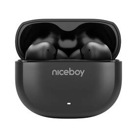 Sluchátka Niceboy Pins 4 černá

