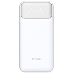 Powerbanka D-Link DPP-201 20000 mAh + kabel USB-C/USB-C bílá

