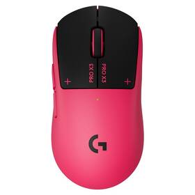 Myš Logitech G PRO X3 SUPERSTRIKE růžová

