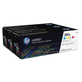 Toner HP 305A, 3x 2 600 stran - CMY 
