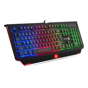 Klávesnice Connect IT Rainbow, CZ černá

