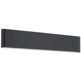 Nástěnné svítidlo TRIO Thames II, 46 cm - antracitové 

