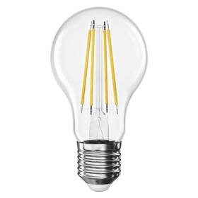 Žárovka LED EMOS Filament klasik, 3,8W, 806lm, E27, teplá bílá 

