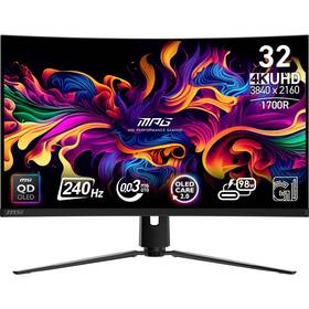 Herní monitor MSI MPG 321CURX QD-OLED černý

