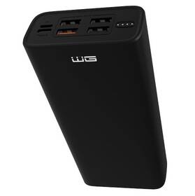 Powerbanka WG 24000 mAh + USB-C PD 45W + QC 3.0 černá barva

