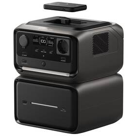 Nabíjecí stanice EcoFlow RIVER 3 Max Plus Wireless černá

