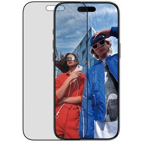 Tvrzené sklo PanzerGlass Privacy na Apple iPhone Air s instalačním rámečkem 

